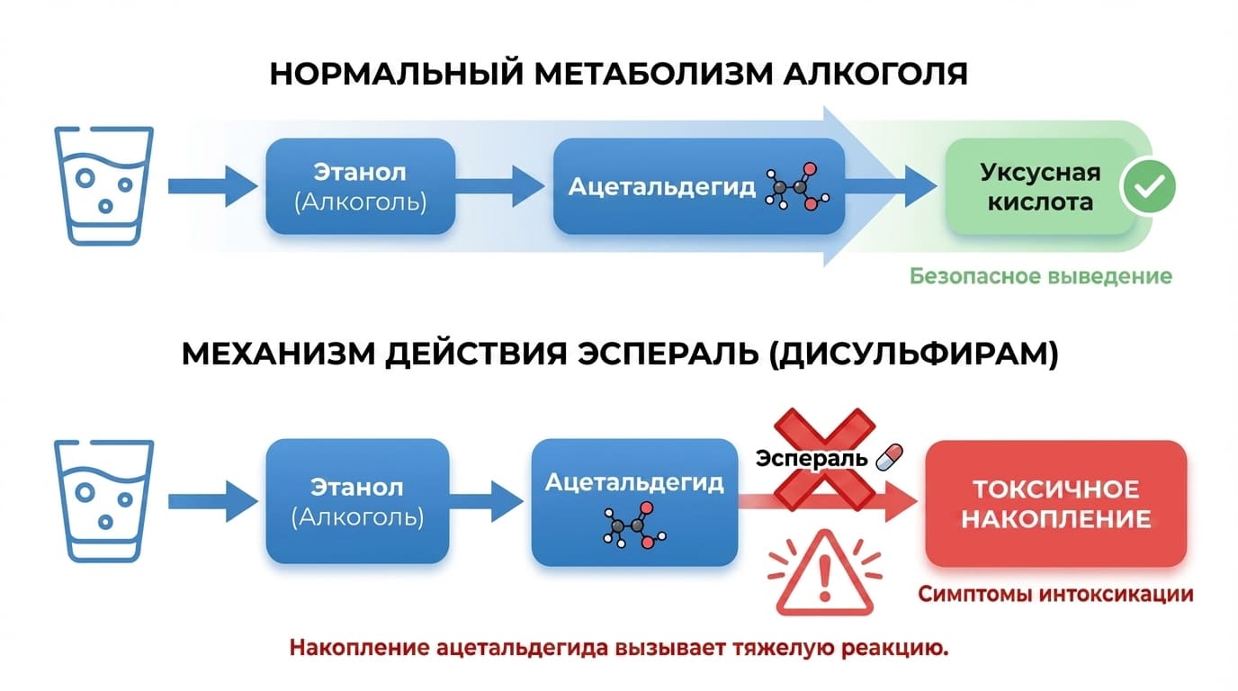 Кодирование алкоголизма Эспераль